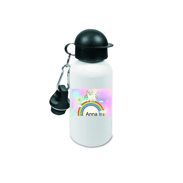 Personalisiere Trinkflasche Einhorn